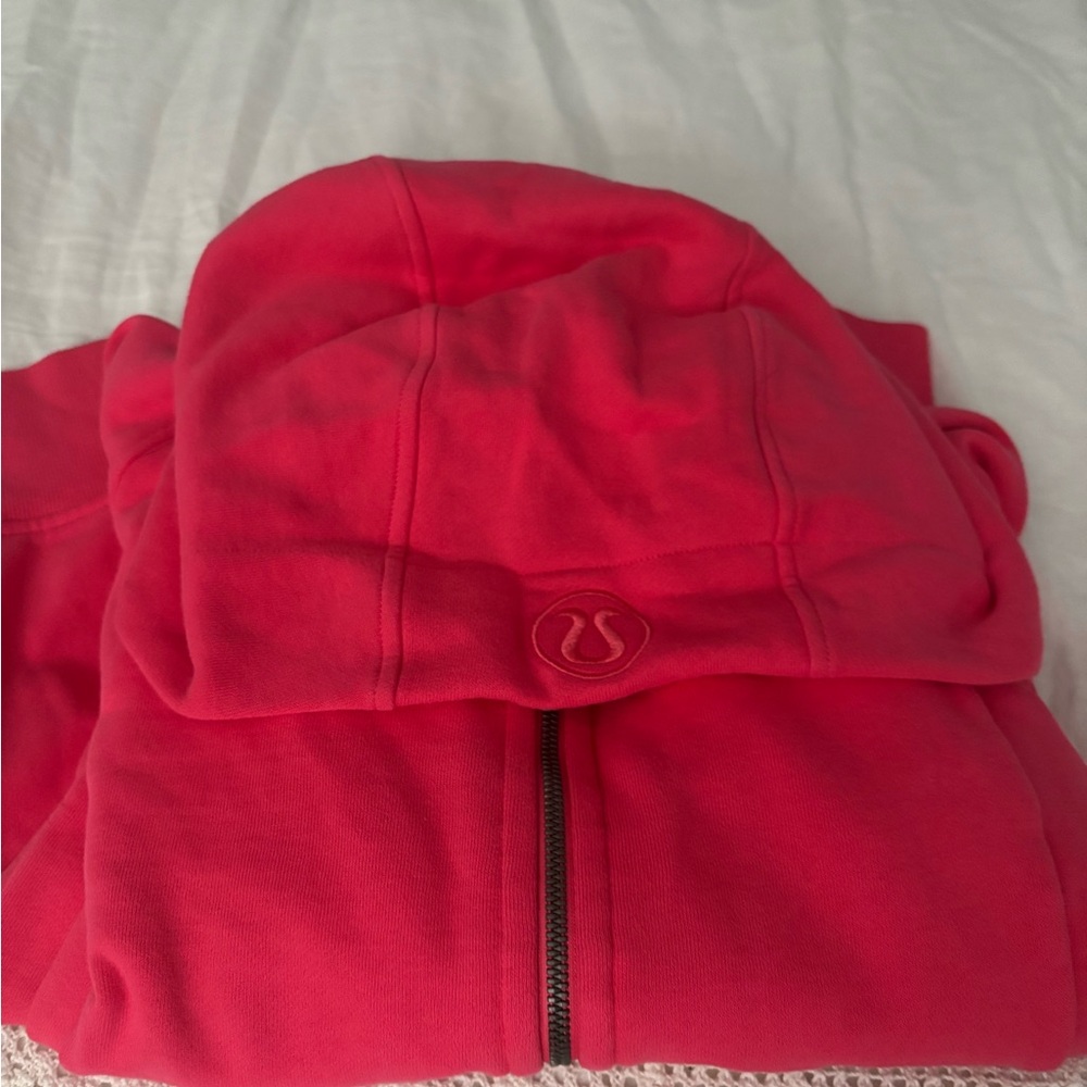 Scuba full-zip Cropped hoodie - Picture 2 of 6